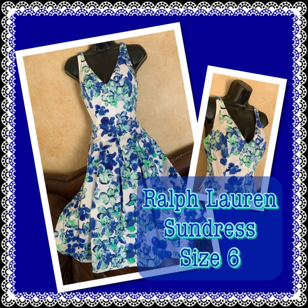 Ralph Lauren Sundress- size 6 - Tall